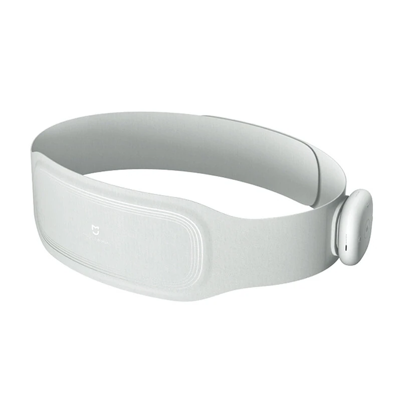 (image for) XIAOMI Mijia EMS Smart Waist Massager Dual Frequency Portable Rechargeable Hot Compress Massage Heated Belt with 14 Modes APP Control Pain Relief